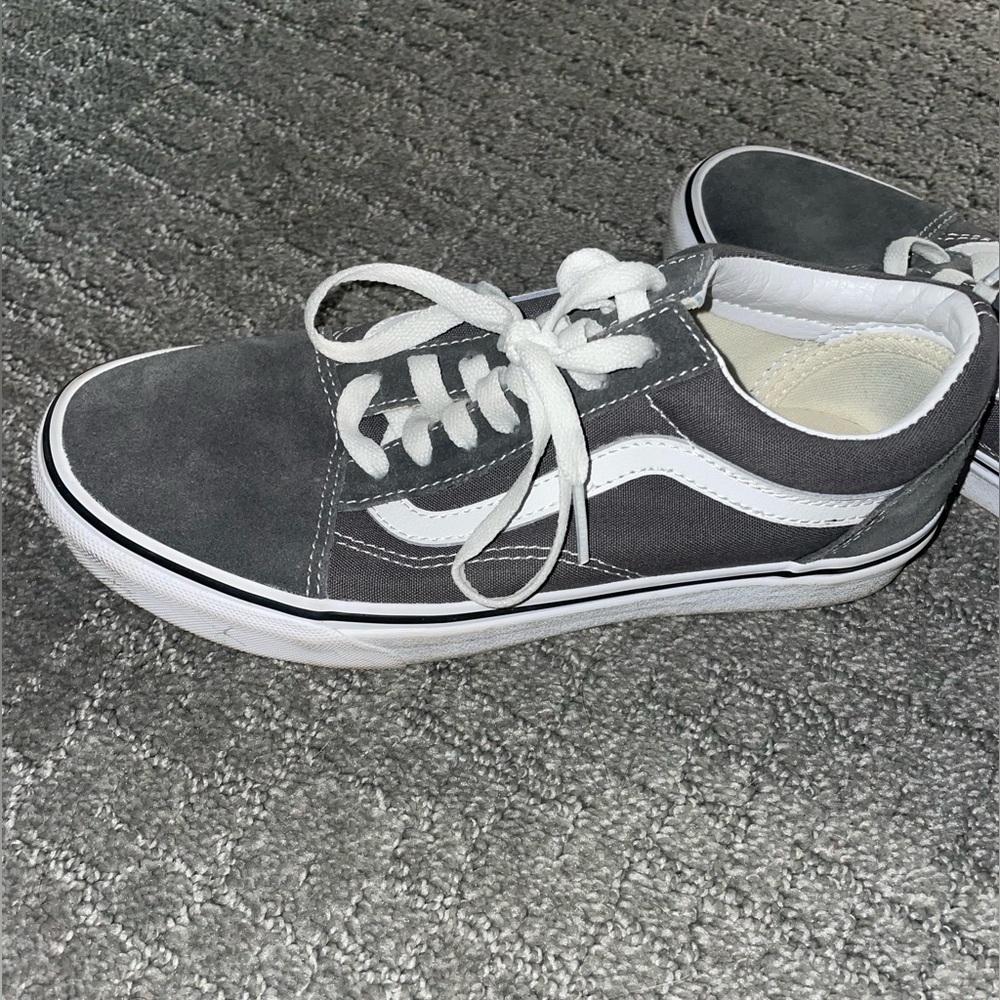 womens grey vans